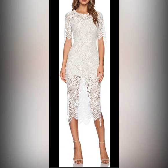 high back lace wedding dress Inca main image 0